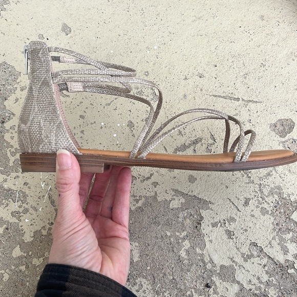 Like new Fergie Strappy sandles - Picture 2 of 11